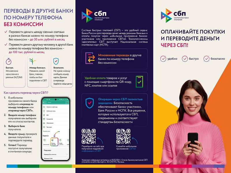 Оплачивайте покупки и переводите деньги через СПБ.